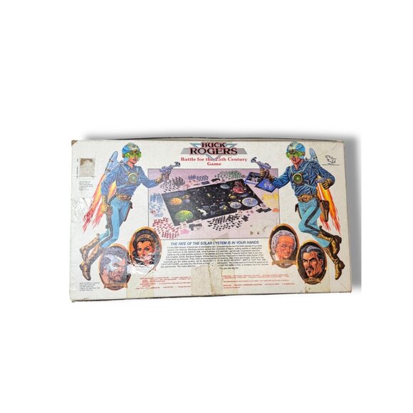 Buck Rogers Battle for the 25th Century Game 1988 TSR Complete w/ Sealed Pieces - Picture 2 of 16